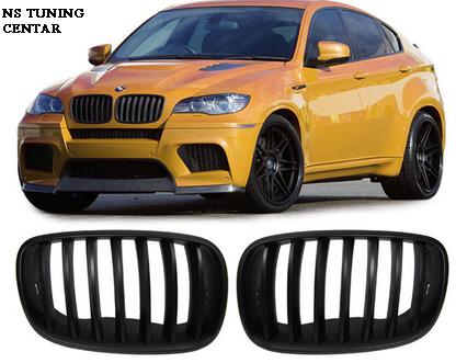 Maska bez znaka za BMW X6 E71  CRNA